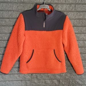 Boys 1/2 zip Sherpa Pullover